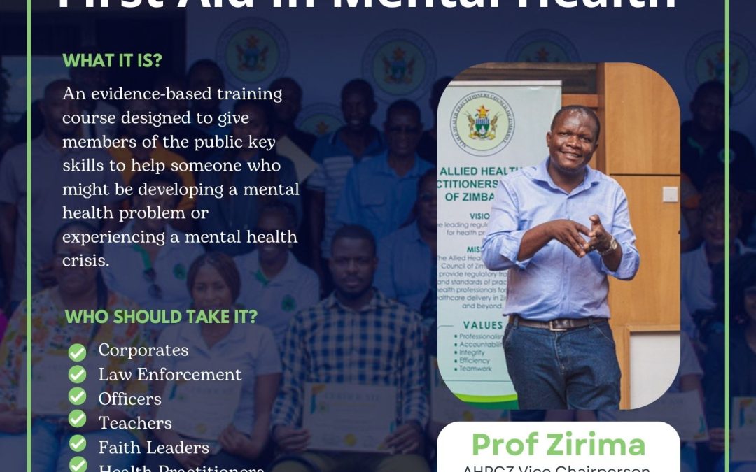 Harare First Aid in Mental Health